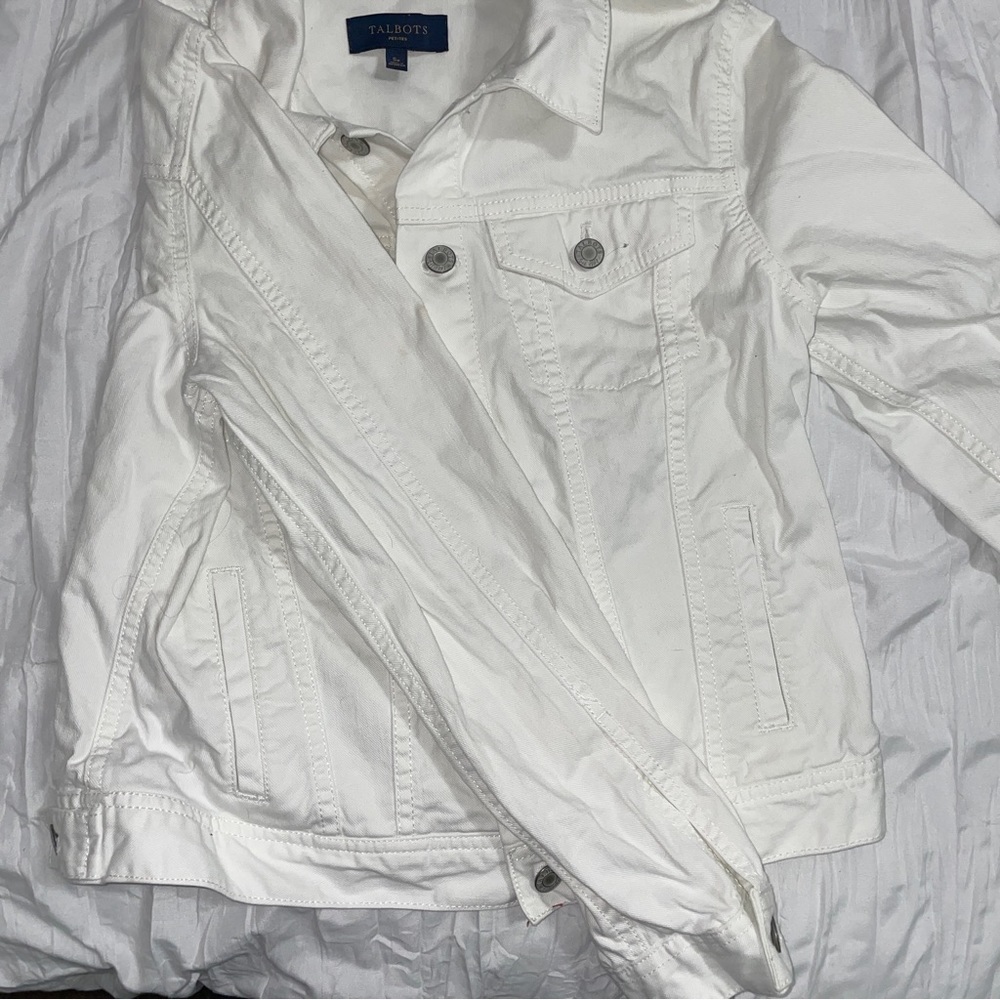 Talbots Button Jean Jacket - image 6